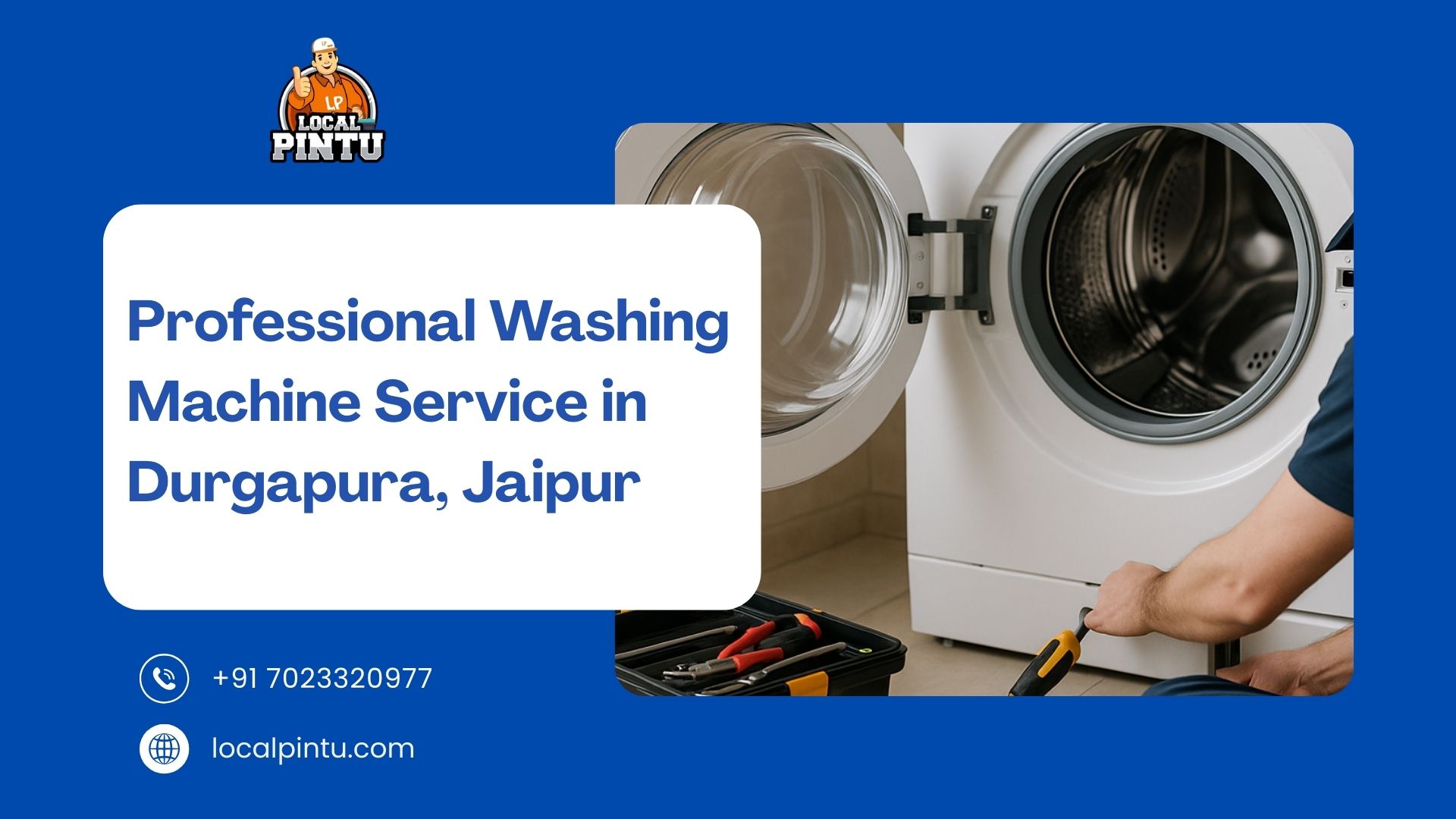 Professional Washing Machine Service in Durgapura, Jaipur Image