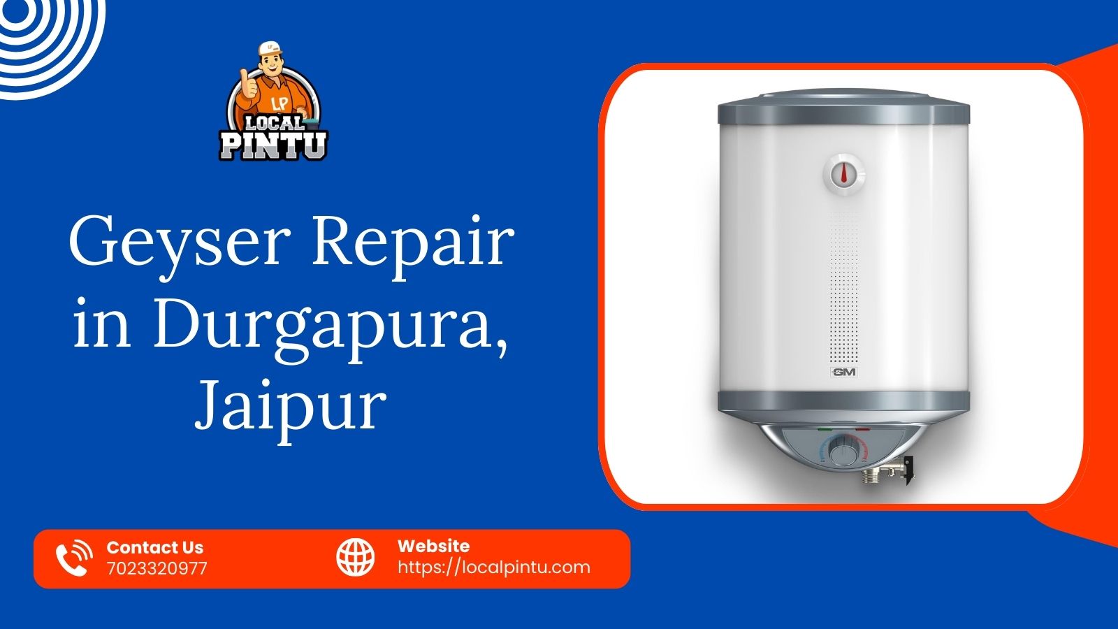 Geyser Repair in Durgapura, Jaipur Image