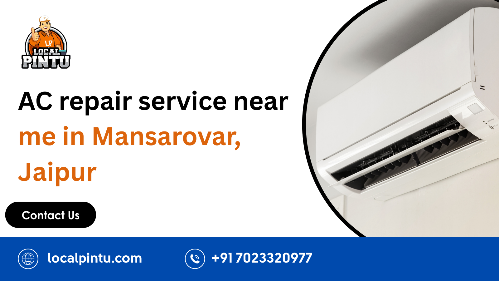 AC repair service near me in Mansarovar, Jaipur
